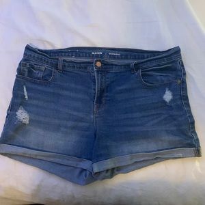 Women’s Old Navy Jean Shorts, Size 16